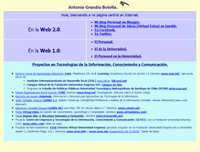 Tablet Screenshot of antoniograndio.com